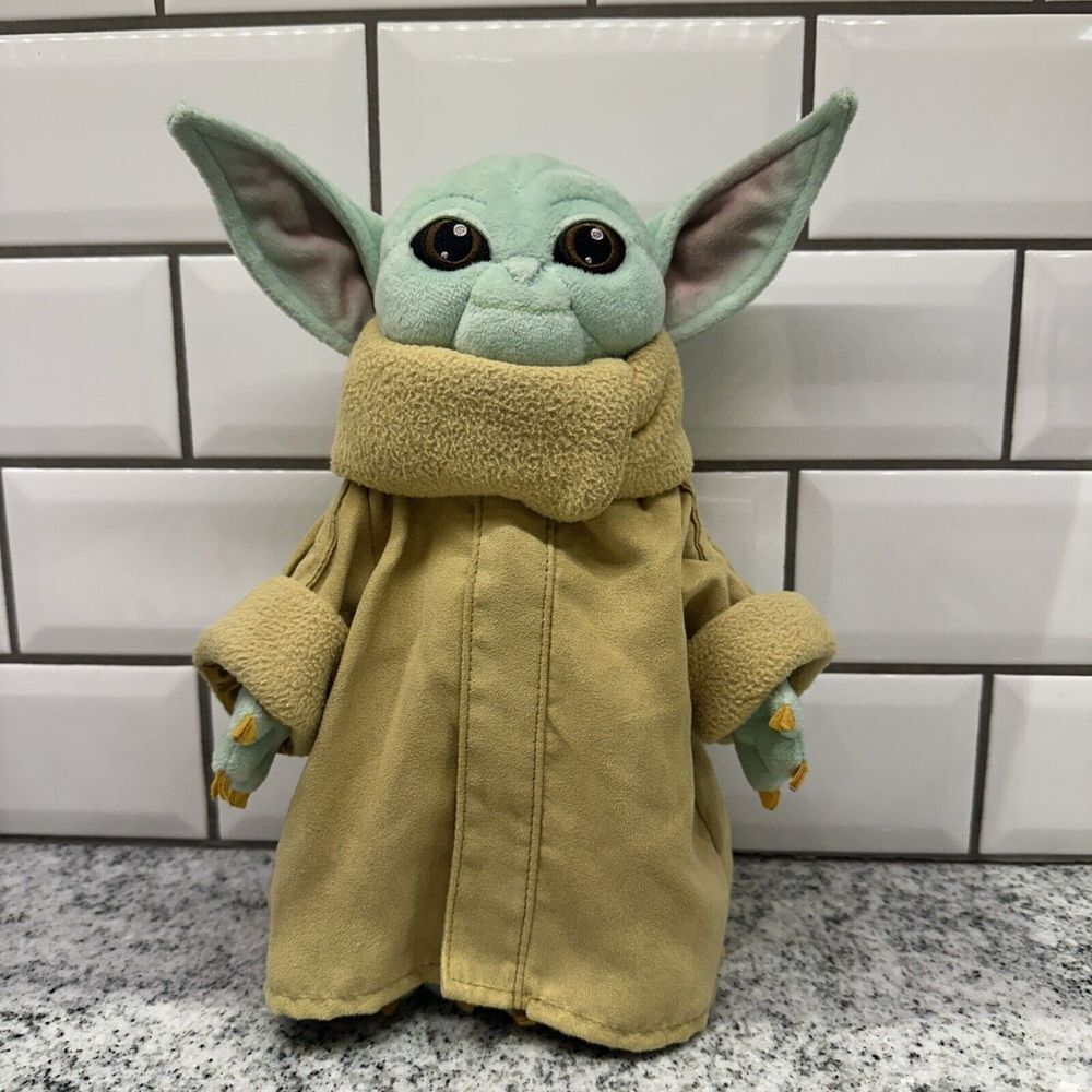 Disney The Child Baby Yoda 10'' Grogu Plush Star Wars The Mandalorian‎ Stuffed
